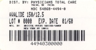 package label 01.jpg image of 150/12.5 mg package label - package label 01